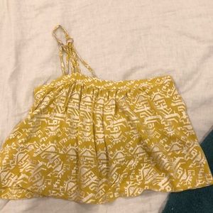 Anthropologie One Shoulder Top